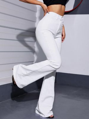 White Flare Denim_img_1
