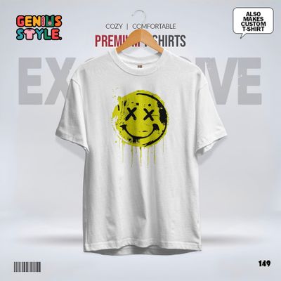 Keep Smiling Drop Shoulder T-shirt - 24_img_4