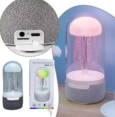 Creative Bluetooth Jellyfish Speaker with Colorful Octopus Lights_img_1