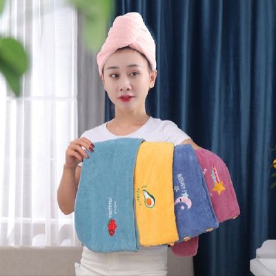 Microfiber Hair Towel Quick Drying Microfiber - Bath Towel Hair Dry Cap_img_5
