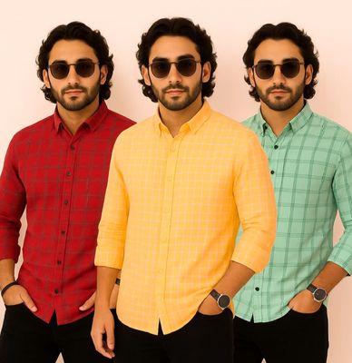 3 Pis Shirt Combo - 1490 TK Only (Offer)_img_0