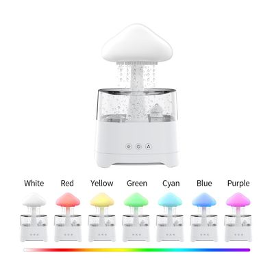 5 IN 1 Bluetooth Speaker Rain Cloud Humidifier, switchable 7 colors, 450ml capacity super quiet, intelligent anti-dry function_img_0