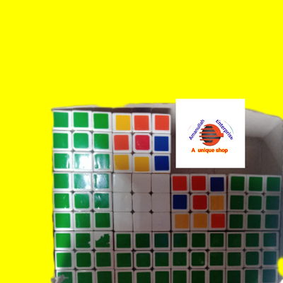Exclusive Plastic Rubik's Cube( Small Size) - Multi-color,magic speed cube mini size 1 pes_img_0