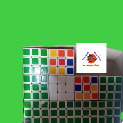 Exclusive Plastic Rubik's Cube( Small Size) - Multi-color,magic speed cube mini size 1 pes_img_2