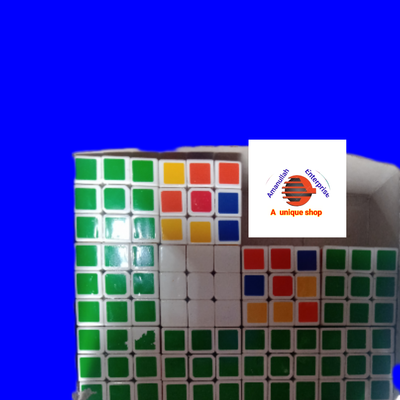 Exclusive Plastic Rubik's Cube( Small Size) - Multi-color,magic speed cube mini size 1 pes_img_3