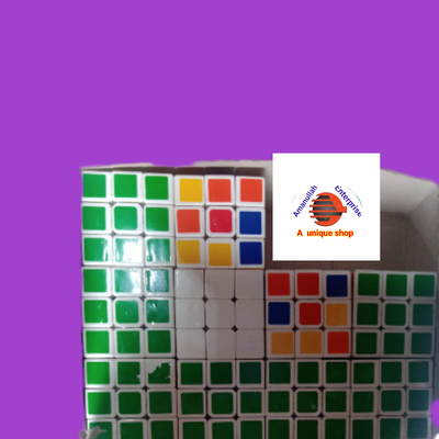 Exclusive Plastic Rubik's Cube( Small Size) - Multi-color,magic speed cube mini size 1 pes_img_4