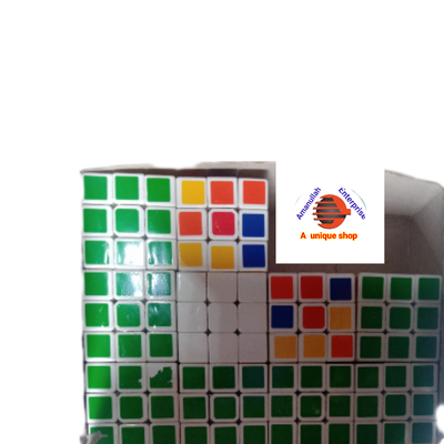 Exclusive Plastic Rubik's Cube( Small Size) - Multi-color,magic speed cube mini size 1 pes_img_5