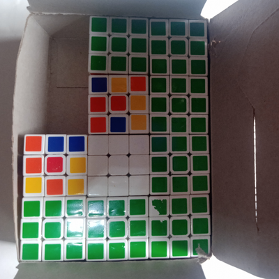 Exclusive Plastic Rubik's Cube( Small Size) - Multi-color,magic speed cube mini size 1 pes_img_6