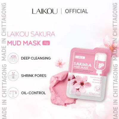 Laikou Sakura Mud Mask (5g)_img_3