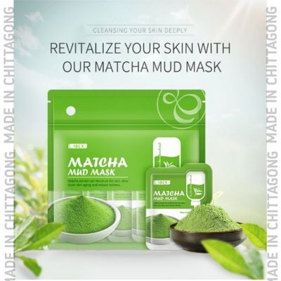 Laikou Matcha Mud Mask – 5 gm_img_4