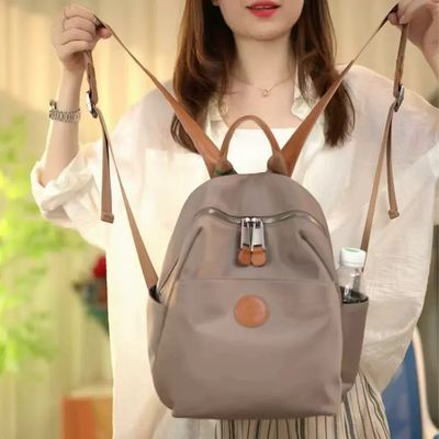 2025 New Hot Women's Backpacks Designer High Quality Soft Nylon Simple Fashion Bag_img_0
