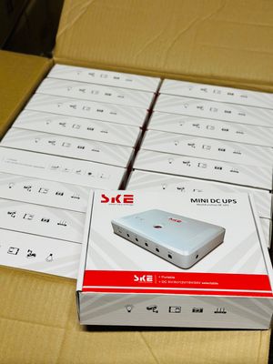 SKE SK616 Mini UPS For Wifi Router + ONU + IP Cam/CC Cam ( 13,200mAh With 5 Output)_img_2