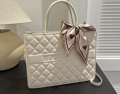 Korean Style Gentle Temperament Silk Scarf Handbag_img_3