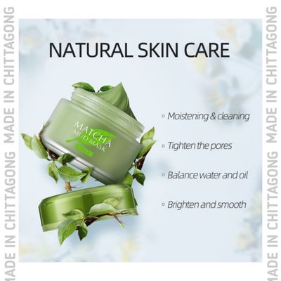 Laikou Matcha Mud Mask - 80g_img_0