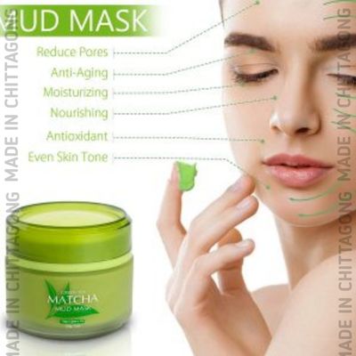 Laikou Matcha Mud Mask - 80g_img_1