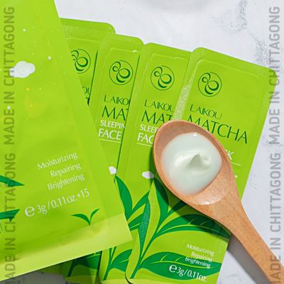 Laikou Matcha Sleeping Face Mask – 3G_img_2