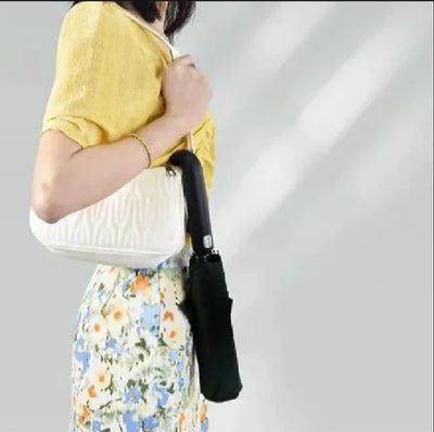 BMW Umbrella 12 Ribs (36K)-( Triple Bone)- Fully Automatic (Open and Close) Umbrella for Men Women Large Folding Windproof Umbrella_img_3