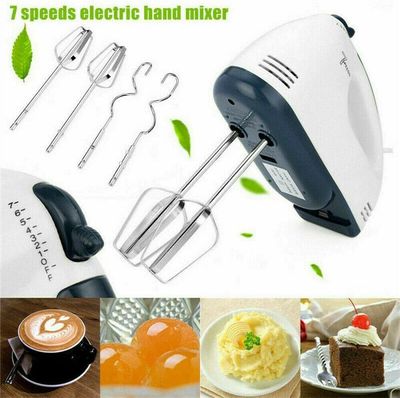 Scarlett Electric Egg Beater & Mixer – Cake & Cream Whisker (White)_img_0