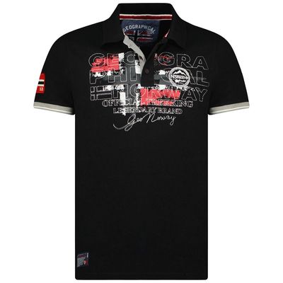 Short-sleeved polo shirt Black_img_1