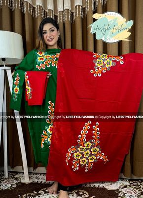 প্রিমিয়াম কোয়ালিটি হ্যান্ড প্রিন্ট ড্রেস_img_0