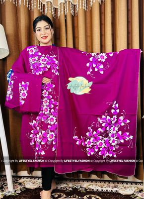 প্রিমিয়াম কোয়ালিটি হ্যান্ড প্রিন্ট ড্রেস_img_0