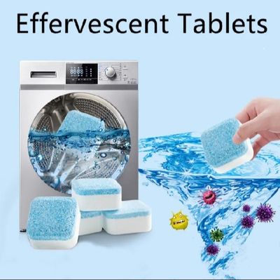 12Pcs Washing Machine Cleaner Deep Cleaning Descale Tablet Remove Stains Cleaning Tablets for All Washing Machines_img_2