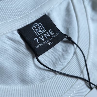 Solid (White) Premium Oversized Drop Shoulder T-shirt_img_2
