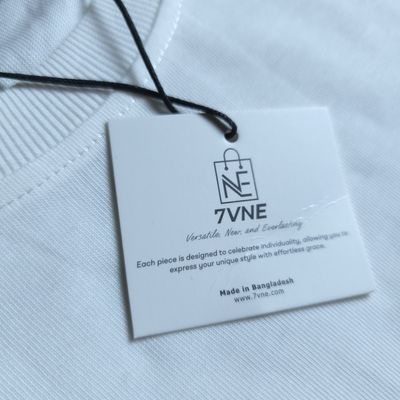 Solid (White) Premium Oversized Drop Shoulder T-shirt_img_3