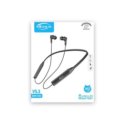 MOXX Wireless Neckband (BN-100) – Black ._img_1