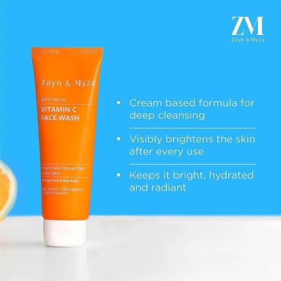 Zayn & Myza Vitamin C Face Wash 75ml_img_0
