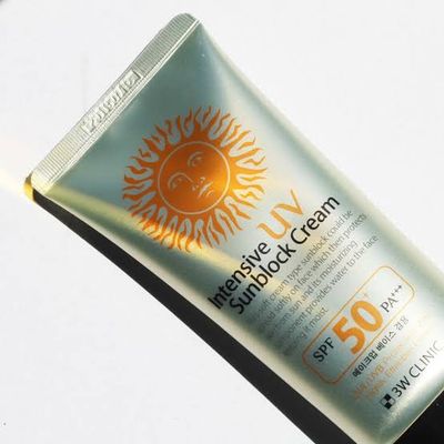 3W Clinic Intensive UV Sunblock Cream SPD 50+ PA+++ 70ml