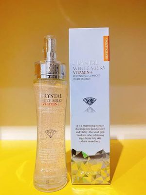 3W Clinic Crystal White Milky Vitamin+Revitalizing Comfort White Essence 150ml_img_0