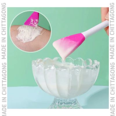 Double Side Face Mask Brush - Facial Mask Cleaning Soft Brush_img_3