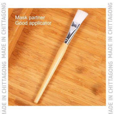 Professional Facial Face Mask Brushes Mud Mask Mixing Brush Skin Care Cosmetic Tool with Wooden Handle Women Facial Care Tool_img_0