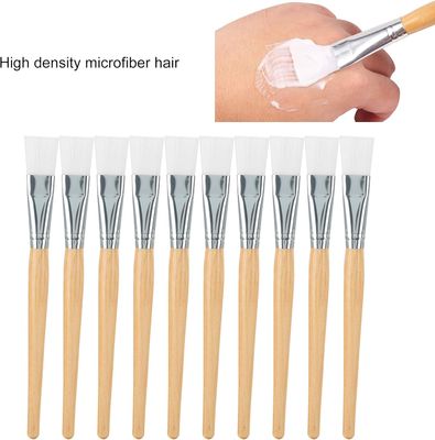 Professional Facial Face Mask Brushes Mud Mask Mixing Brush Skin Care Cosmetic Tool with Wooden Handle Women Facial Care Tool_img_2