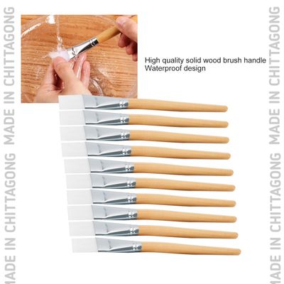 Professional Facial Face Mask Brushes Mud Mask Mixing Brush Skin Care Cosmetic Tool with Wooden Handle Women Facial Care Tool_img_3
