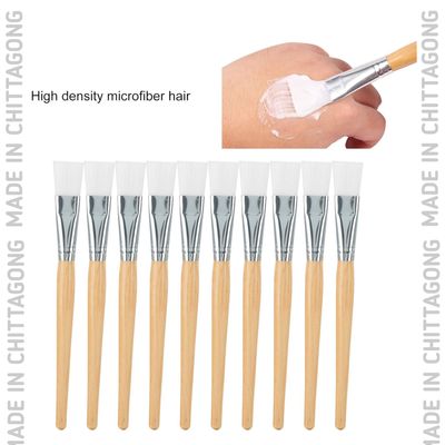 Professional Facial Face Mask Brushes Mud Mask Mixing Brush Skin Care Cosmetic Tool with Wooden Handle Women Facial Care Tool_img_4