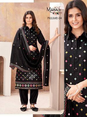 Embroidered Reyon Fabrics Indian Women Dress_img_1