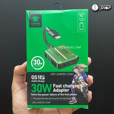 Plextone GS1iP 30w Gaming Lightning To Lightning And 3.5mm Converter_img_1