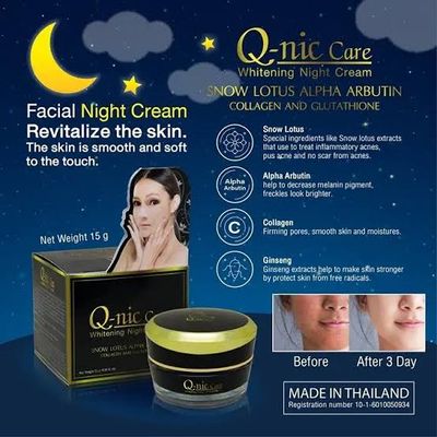 Q-nic Care Whitening Night Cream 15g_img_0