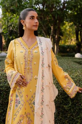 Qalamkar Unstitch 3pcs 💛_img_3