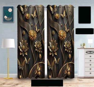 3D Print Premium Curtains (2 Piece)_img_4