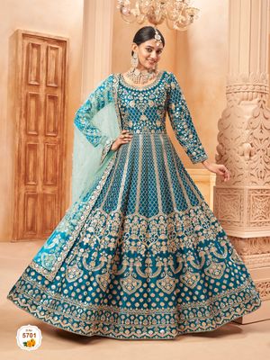 রেডিমেড এমব্রয়ডারি পার্টি ড্রেস_img_0