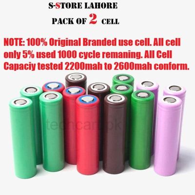3.7v 2500mah+ 18650 laptop used battery_img_1
