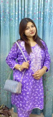 Hijabi Purse Bag, Stylish Ston Watch & 2 Piece Fashionable Kurti Premium Complete Set_img_2