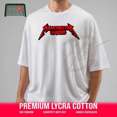 Manchester United – Metallica Font Edition Tee_img_1