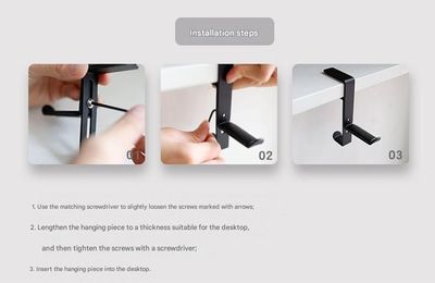 Adjustable Headphone Hanger Bracket_img_3