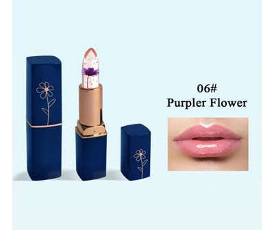 Cross-Border 6 opp bags suit Crystal frozen dried flower lipstick sexy nude p..._img_8