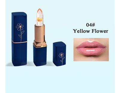 Cross-Border 6 opp bags suit Crystal frozen dried flower lipstick sexy nude p..._img_9