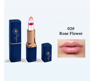 Cross-Border 6 opp bags suit Crystal frozen dried flower lipstick sexy nude p..._img_11